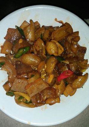 Foto resep Kikil Sapi Oseng Cabe Hijau