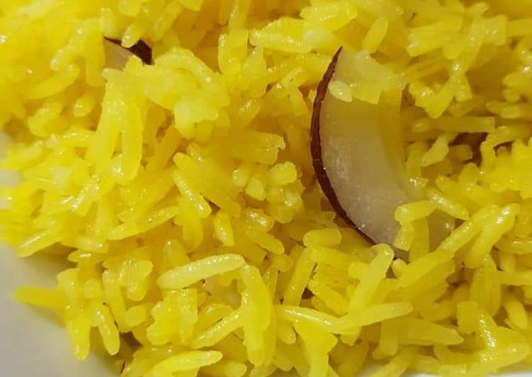 Easiest Way to Prepare Any-night-of-the-week Meethy chawal (Zarda)