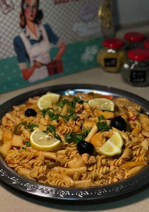 صورة لوصفة معكرونة الطيبين 🍝📺