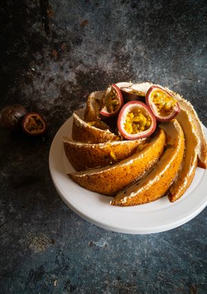 Foto de Bolo de Maracujá e Requeijão