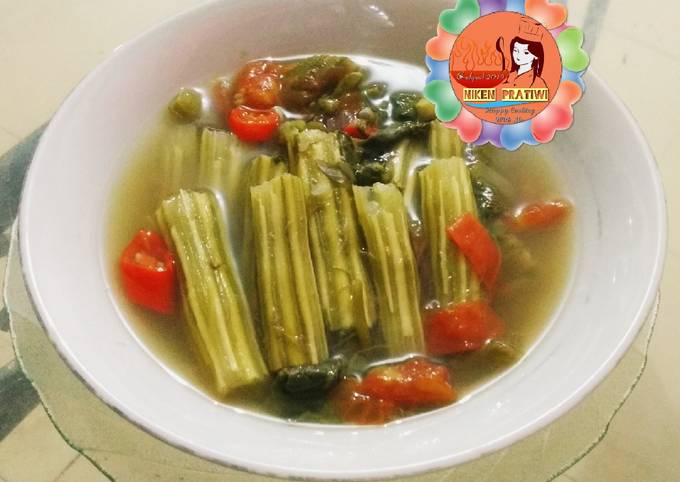 Ini dia! Bagaimana cara bikin Sayur Asem Buah Kelor 🥗  nagih banget