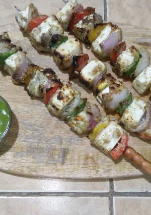 A picture of Paneer Malai Tikka.