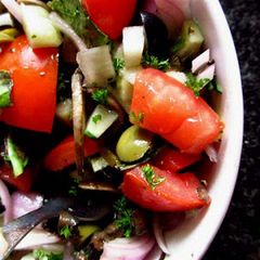 A picture of Mushroom Salad.