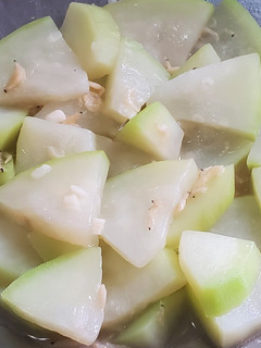 瓠瓜炒蝦皮 的食譜成品照片