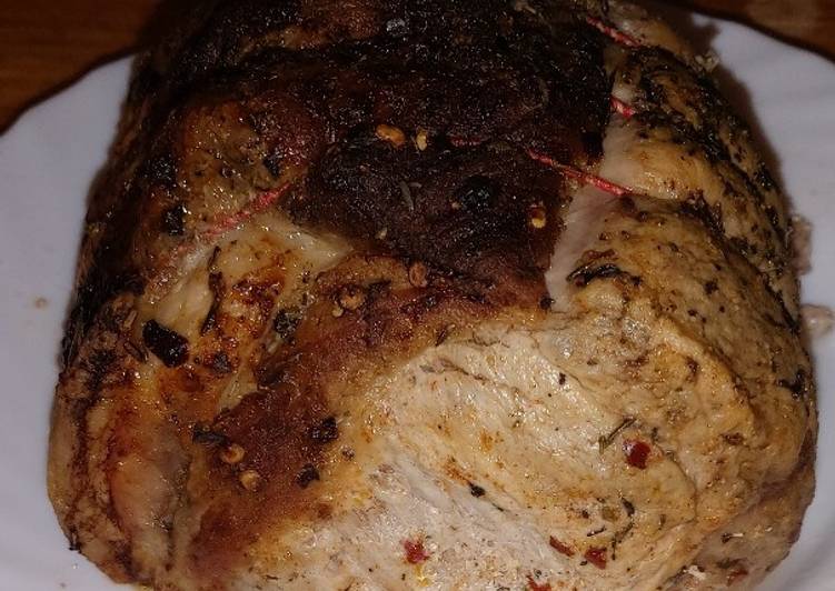 Recipe of My roast loin of pork in 33 Minutes at Home