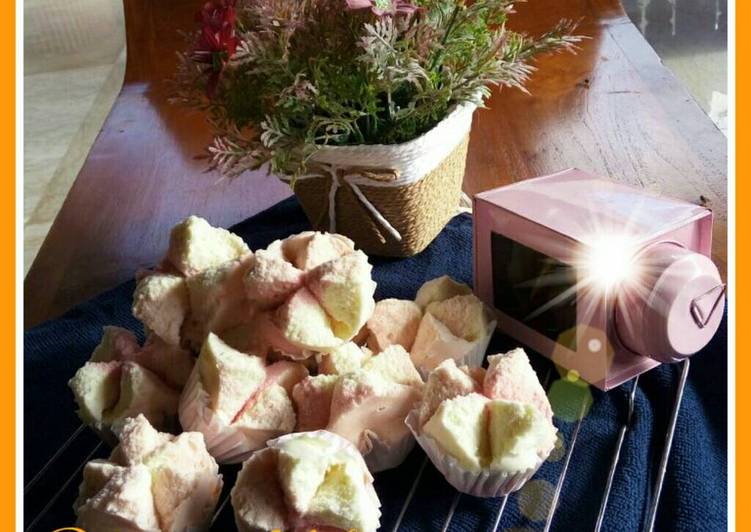 Bolu kukus mekar (mixer all in one)