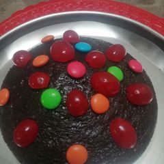 A picture of Brownie cake.