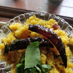 A picture of Maharashtrian upma.