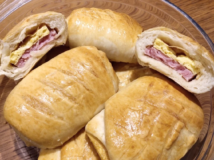 Easy Steps Make Recipes Luncheon Meat and Egg Bread the Awesome  Tasty.