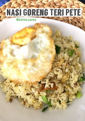 Foto resep Nasi Goreng Teri Pete