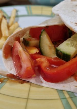 A picture of Chicken Tacos.