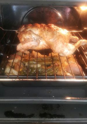 Una foto de Pollo a l'ast en casa
