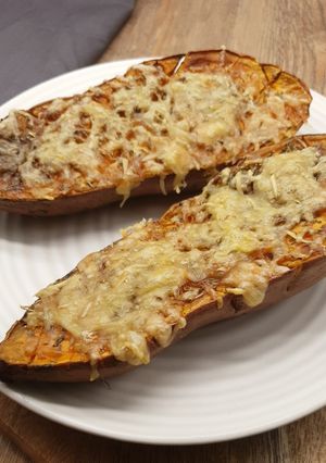 Une photo de Patates douces gratinées