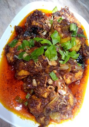 Foto resep Ayam bumbu pedas asam manis
