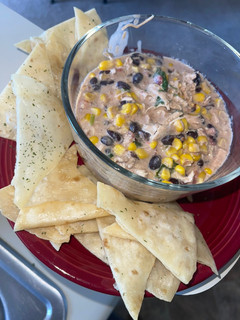 A picture of One-pot Chicken Chili.
