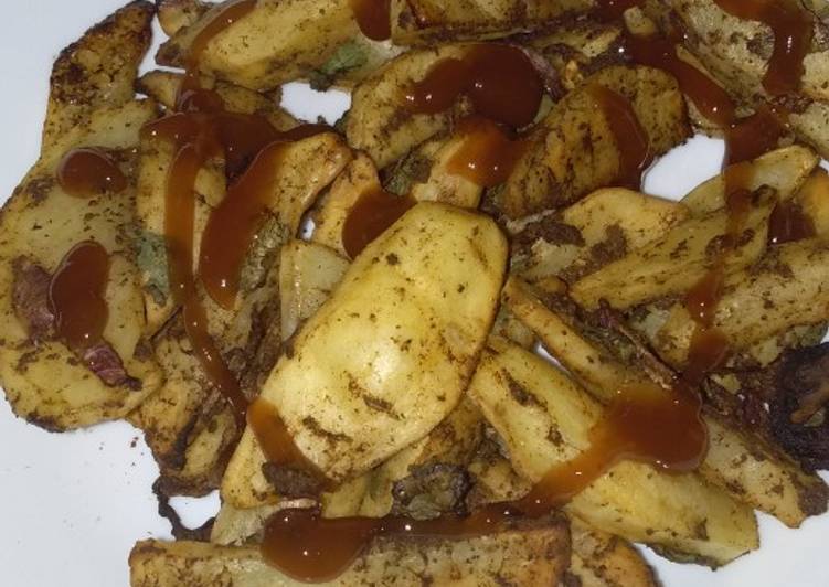 Recipe of Perfect Potato Wedges