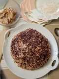Semifreddo biscotti crema di mascarpone e crema di nocciole