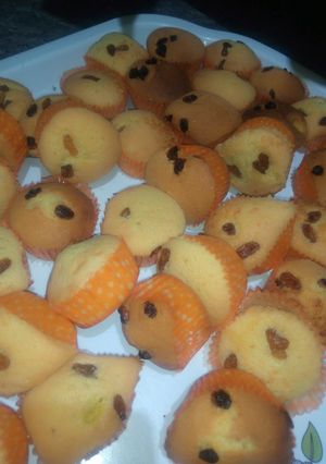 Cup cake mai inibi da kwakwa ainihin hoton girkin