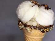 Una foto de caramelo de vainilla