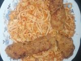 مكرونة مشكلة بصلصة الطماطم 🍅