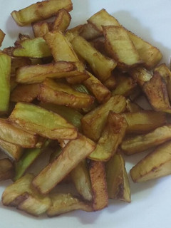 Una foto de "Patatas" fritas low carb