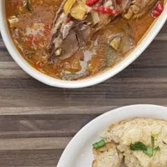 A picture of Cat fish pepper soup.