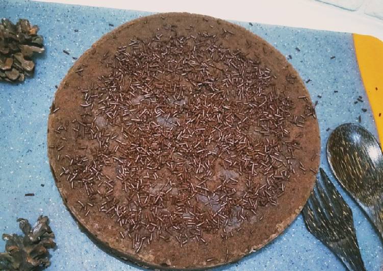 Resep Brownies kulit pisang no mixer, Enak