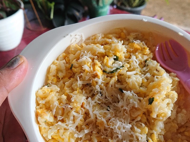 Langkah Mudah untuk Membikin Resep Nasi goreng keju mentega (no ribet) hehe yang Lezat Anti Ribet, Lezat Sekali