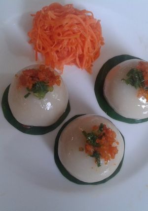 Hình của món Bánh Ít Trần.