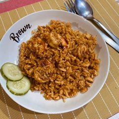 A picture of Malay Style Fried rice.
