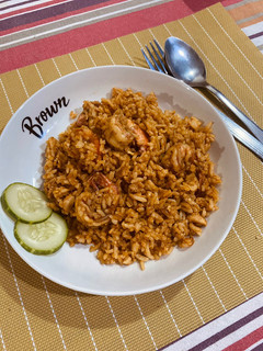 A picture of Malay Style Fried rice.