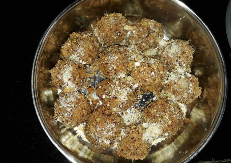 Ghee residue ladoo