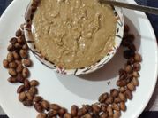 A picture of peanut oil groundnut or