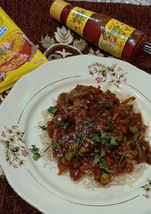 ম্যাগি দিয়ে আমেরিকান চপসুয়ে (Maggi chop suey recipe in Bengali) রেসিপির প্রধান ছবি