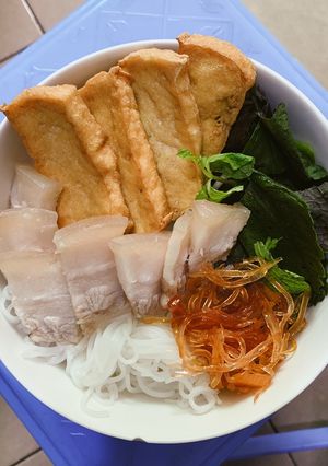 Hình của món Bún mắm Thái.