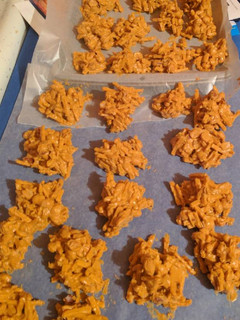 A picture of Butterscotch Haystacks.