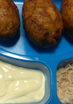 Una foto de Rellenitos de plátano macho
