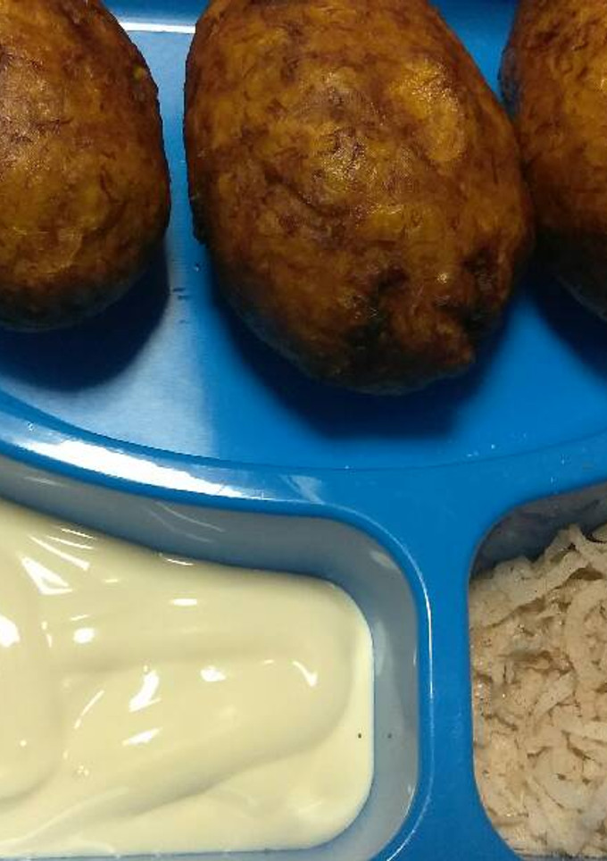 Una foto de Rellenitos de plátano macho