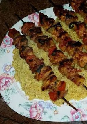 صورة لوصفة شيش طاووق