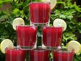 બીટરૂટ સ્મૂધી શોટ્સ (Beetroot Smoothie Shots Recipe In Gujarati)