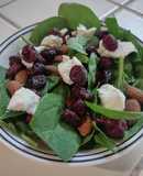 Cranberry Chèvre Almond Salad