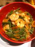 Oseng-oseng Buncis dan udang sederhana| Simple Shrimps and Green beans Stir Fry