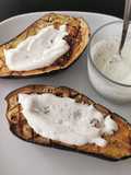 Aubergines rôties à l'air fryer