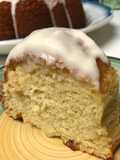 Cream Cheese Pound Cake w/Lemon Glaze
