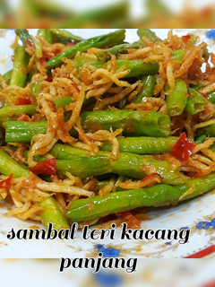 Foto resep Sambal Teri Kacang Panjang