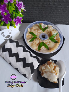 Foto resep Puding Roti Tawar Kelapa Muda