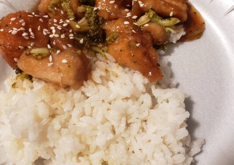 Recipe of Any-night-of-the-week Orange Chicken in the croc pot