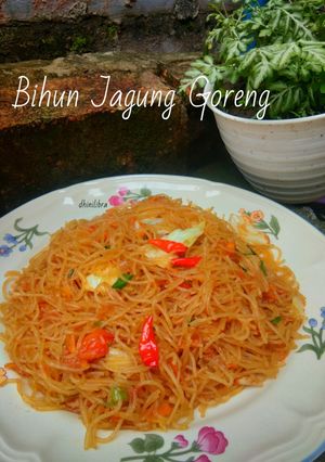 Foto resep Bihun Jagung Goreng