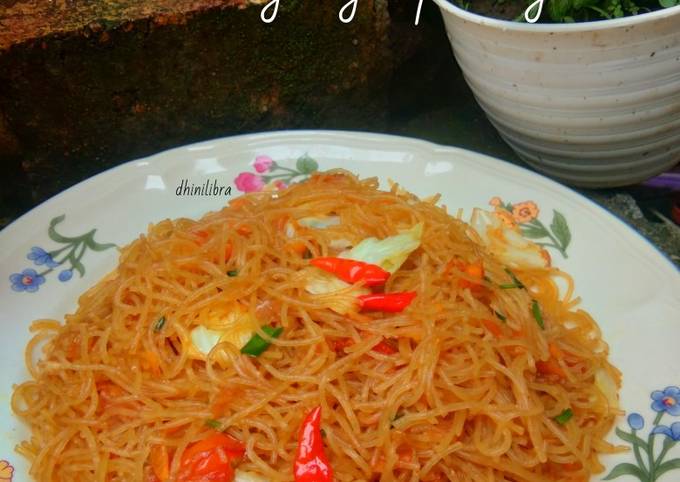 Resep Bihun Jagung Goreng Oleh Dhini Libra Cookpad