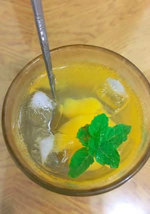 Hình của món Trà đào.